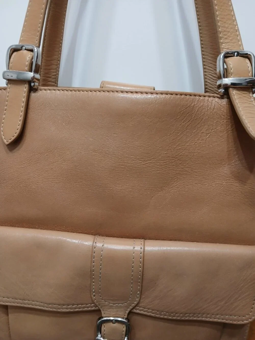 Valerie Stevens Leather Satchel🤎